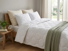 Set pilota pat de lux, 4 anotimpuri 200x220 cm si 2 bucati de perne matlasate 50x70 cm