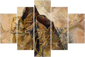 Tablou - Vincent van Gogh, Shoes, reproducere (150x105 cm)