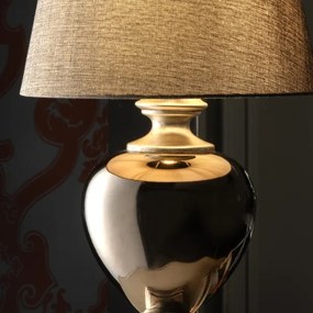 ONLI - Lampă de masă AMADEUS 1xE27/15W/230V gri