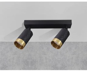 Spot ARRAS 2xGU10/10W/230V negru