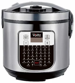 Multicooker Oliver Voltz OV51985J5, 900W, 5L, 45 programe, Display LED, Inox