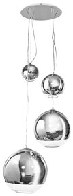 Lustra design modern Silver Ball 4