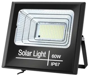Proiector LED solar dimabil Aigostar LED/60W/3,2V IP67 + telecomandă