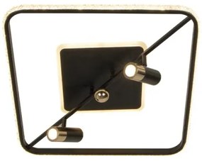 Plafonieră LED dimabilă LED/70W/230V 3000-6500K negru + telecomandă