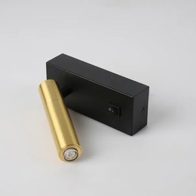 Spot LED de perete Brilagi MAYA 1xG9/7W/230V negru/auriu