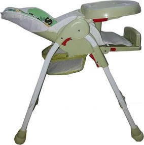 Scaun de masa pentru copii si bebe Baby Care™ reglabil in 3 trepte,pliabil, centura de siguranta, sezut comfortabil, masuta detasabila, functie