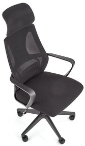 Scaun de birou Valdez, negru
