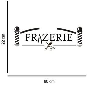 Sticker perete Frizerie 2
