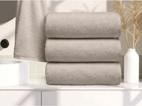 Prosop NORIELLE 50x90 cm bej, 100% bumbac