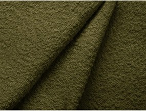 Pat verde tapițat cu spațiu de depozitare cu somieră 90x200 cm Jodie – Micadoni