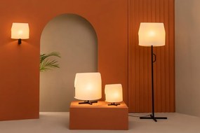 Lampadar/Lampa de podea design decorativ LUANG M Black/beige