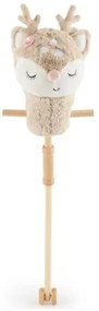 Căluț de jucărie pe băț Bieco ELLA căprioară