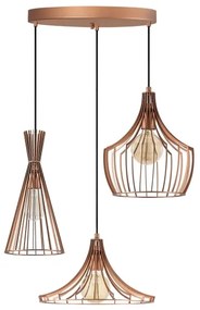 Lustră pe cablu MEZOPOTAMYA 3xE27/40W/230V