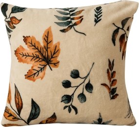 Fata de perna din microplus AUTUMNA 45x45 cm, crem