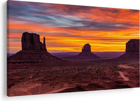 Tablou - Monumentul Valley în Arizona (90x60 cm)