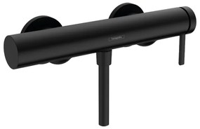 Baterie de dus, Hansgrohe, Finoris, negru mat