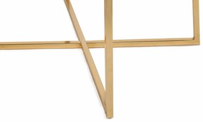 Set de scaune de sufragerie Madrid Black and Gold, 4 buc., 4 buc