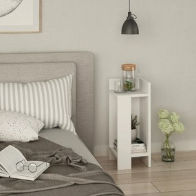 Măsuță de noptieră Elos Right White