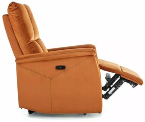 Fotoliu recliner Neptun velvet cinnamon Blu4215