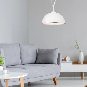 Lustră pe tijă RETRO II 1xE27/60W/230V alb