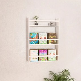 Raft multifunctional Leon Homs, 53.6 x 90 x 14.5 cm , alb