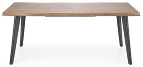 Masa de bucaterie Dickson II, lemn natural / negru