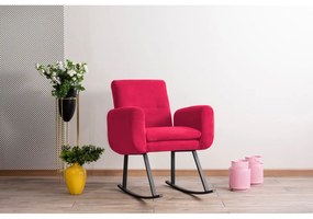 Fotoliu Tip Balansoar Kono, Fucsia