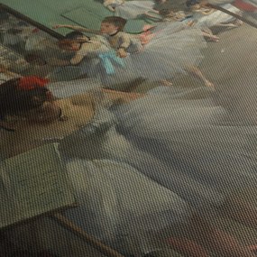 Tablou - Edgar Degas, The Dance Class, reproducere (120x50 cm)