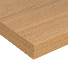 Raft în culoare naturală cu aspect de lemn de stejar 60 cm Estantes – Casa Selección