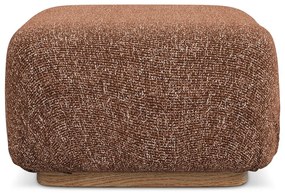 Taburet modular portocaliu/maro Ailani – Makamii