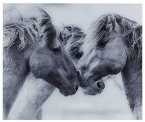 Protecție din sticlă pentru peretele din spatele aragazului Wenko Horses, 60 x 50 cm