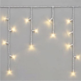 LED ghirlandă de exterior 50xLED/3x0,4m IP44 alb cald