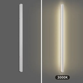 BRILAGI - Aplică LED de exterior LINEAR, 32W, 230V, 3000K, IP65, 140 cm, albă, CRI 90