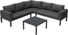 Set mobilier de grădină 4-5 locuri, Gri | Aosom Romania