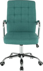 Scaun de birou, verde azur, MORGEN