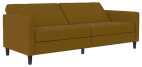 Canapea galbenă extensibilă 86 cm Presley – Støraa