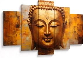 Tablou - Buddha, pictură în ulei (150x105 cm)