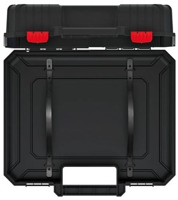 Cutie pentru scule 38,4 x 33,5 x 14,4 cm, cu curele, neagra
