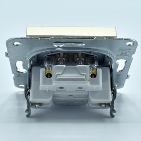 Intrerupator cruce, 10A, IP20, Bronz, Panasonic Arkedia Slim / Karre Plus