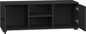 Comodă TV Frazio TV Stand – 120x40x44 cm – Negru