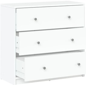 Comodă Tvilum May, 72x68 cm, alb