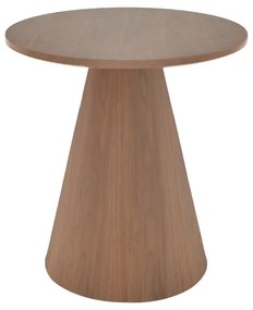 Masutea Cafea Donna MDF Nuc, Diametru 45 Cm