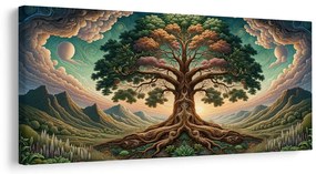 Tablou arborele vieții misterios sub cer