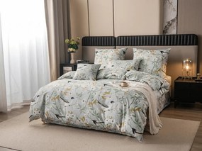 Lenjerie de pat din microfibra FLORIBIRD verde Dimensiune lenjerie de pat: 70 x 90 cm | 140 x 220 cm