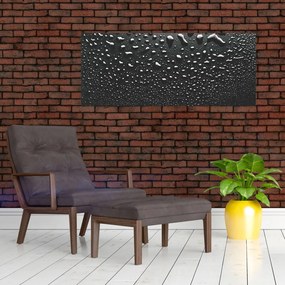 Tabloul cu picături de apă (120x50 cm)