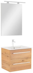 Mobilier complet de baie Vario Clam 60 stejar-stejar