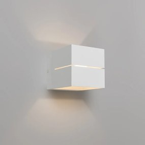 Aplică modernă albă 9,7 cm - Transfer Groove