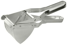 Presa manuala pentru cartofi Fackelmann 45460, Maner ergonomic, Argintiu