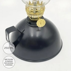Brilagi - Lampă cu petrol MERLIN, neagră