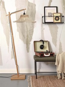 Lampa de podea din bambus Ibiza S 50cm, natur